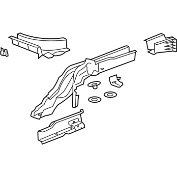 Saturn 22847230 Rail Assembly