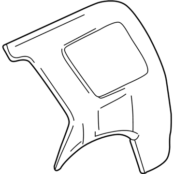 Chevy 89045611 Inner Panel