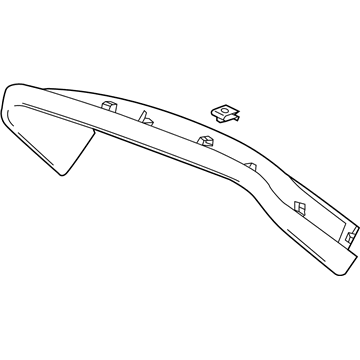 Buick 23246022 Upper Gate Trim