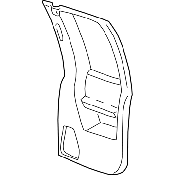 GMC 15741463 Door Trim