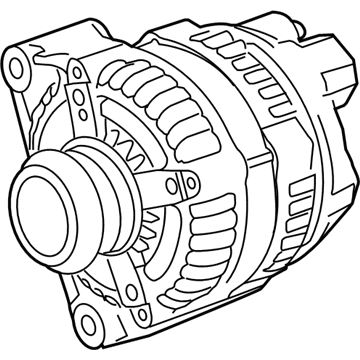 2011 Buick Lucerne Alternator - 84009367