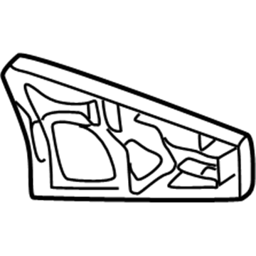 GM 24414376 Reinforcement,Rear Bumper Fascia