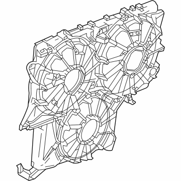 GMC 84203930 Fan Shroud