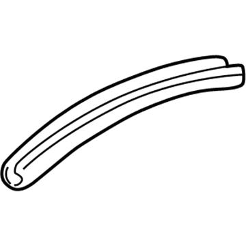 Buick 10442133 Door Glass Seal Strip