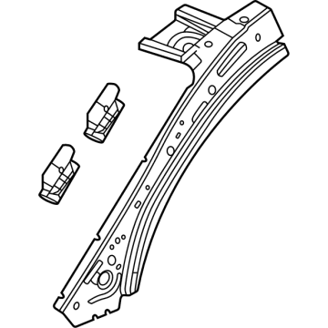 Chevy 87816918 Inner Windshield Pillar