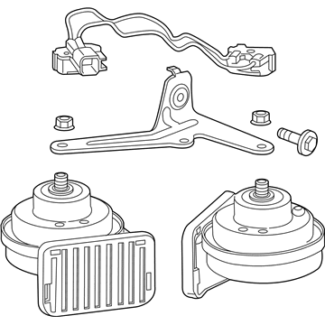 Chevy Suburban 3500 HD Horn - 84377259