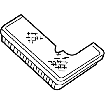 GM 19166111 Element,Air Cleaner