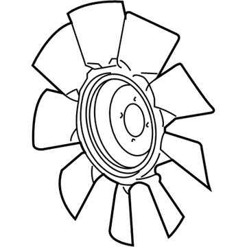 Chevy 15102144 Fan Blade