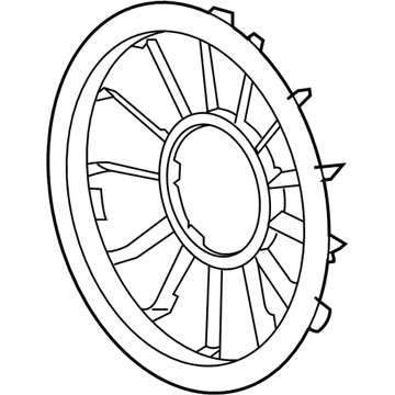 GMC 15780450 Rear Shroud