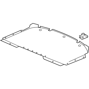 Cadillac 22862149 Lower Deflector