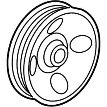 Cadillac 12625446 Pulley