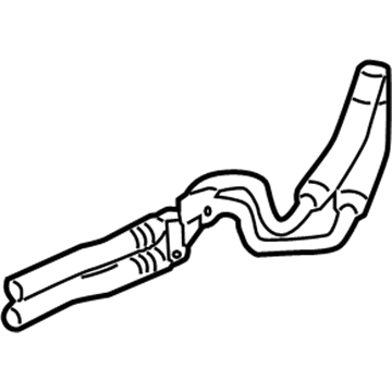 GM 22970604 Hose Assembly, P/S Fluid Cooler Inlet & Outlet