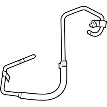 Chevy Traverse Oil Cooler Hose - 84990702