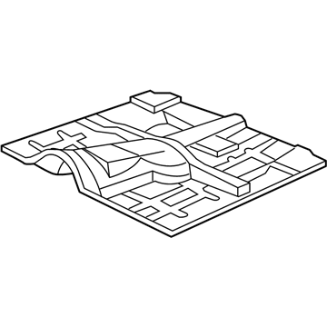 Oldsmobile 12546622 Floor Pan Assembly