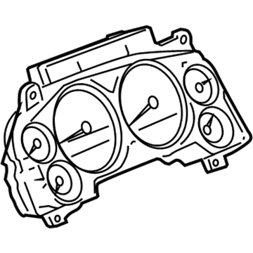 Chevy 20970650 Instrument Cluster