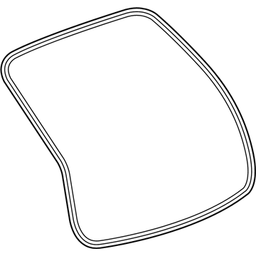 GM 20909102 Weatherstrip Assembly, Lift Gate