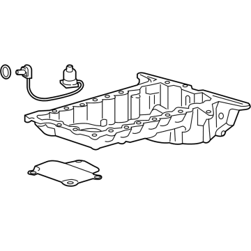 Chevy 24589120 Upper Oil Pan