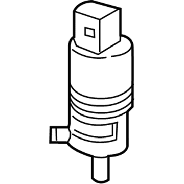 Chevy 84993622 Washer Pump