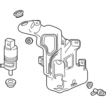 GM 23184107 Container,Windshield Washer Solvent