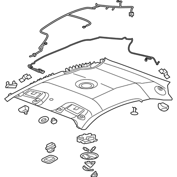 Pontiac 15867630 Headliner