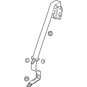 GM 19353789 Rear Seat Belt Kit Center (Retractor Side) *Shale*Shale