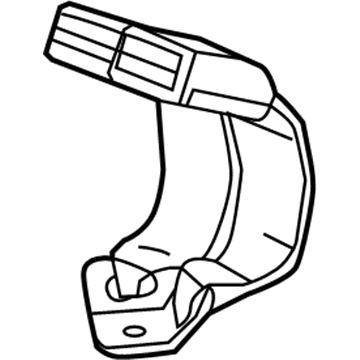 GM 84903703 Buckle Kit, R/Seat Belt *Shale