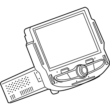 Chevy 42554671 Radio