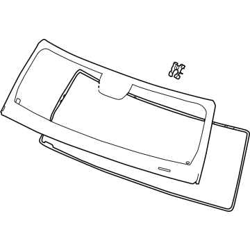 GMC 85157910 Windshield