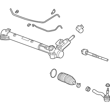 2009 Cadillac CTS Rack And Pinion - 19419352