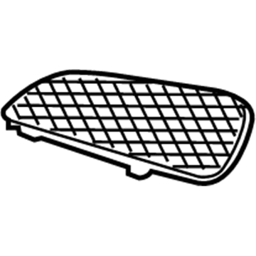 GM 13306596 Grille Assembly, Radio Front Speaker *Black