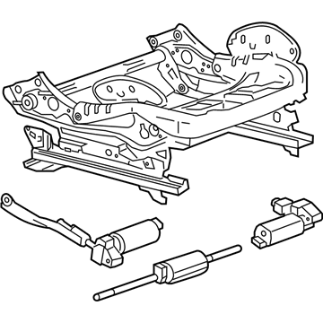 Cadillac 13518920 Cushion Frame