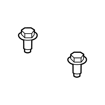 Chevy 11609982 Fan Shroud Bolt