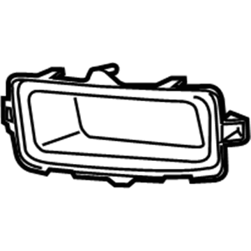 Chevy 22944877 Fog Lamp Bezel