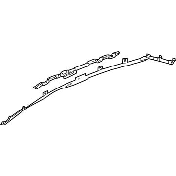 GM 25966434 Airbag,Roof Side Rail