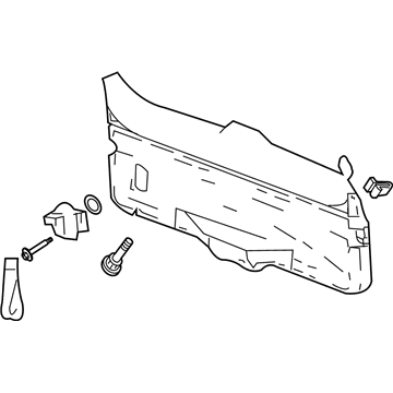 Oldsmobile 15198156 Lower Trim Panel