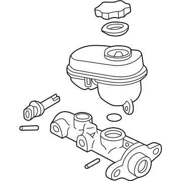Oldsmobile 18060787 Master Cylinder