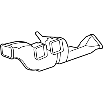 Buick 15257777 Center Duct