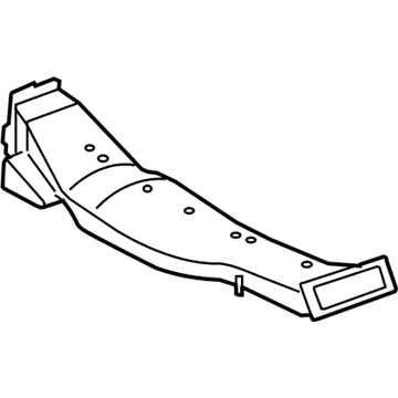 Buick 15793457 Rear Duct