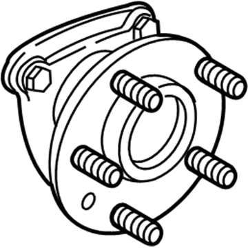 Cadillac 25954415 Hub & Bearing