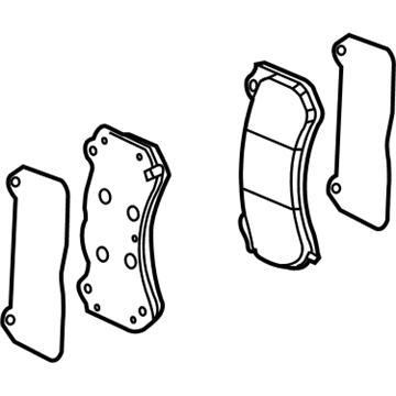 Cadillac 25940447 Brake Pads