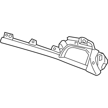 GM 84249509 Applique Assembly, Instrument Panel Trim Plate *Platinum M