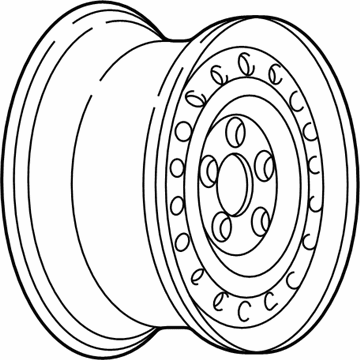 2004 Oldsmobile Alero Spare Wheel - 9592321