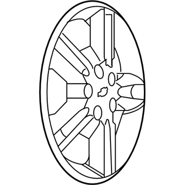 Chevy 9597396 Wheel Cover