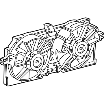 Chevy 12367289 Shroud