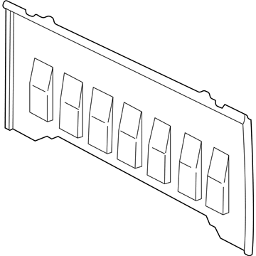 GMC 15646494 Back Panel