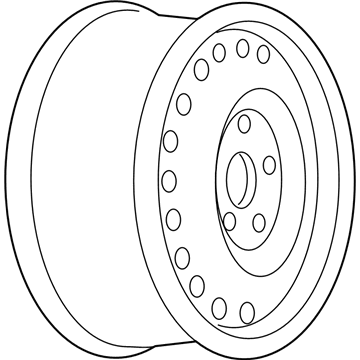 Buick 9593405 Spare Wheel