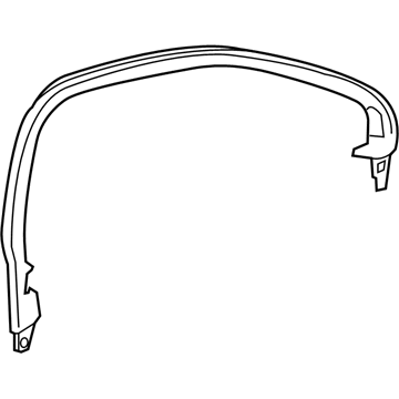 GM 26680577 Molding Assembly, Front Side Door Window Garnish