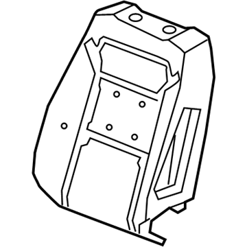 GM 84462132 Pad Assembly, F/Seat Bk