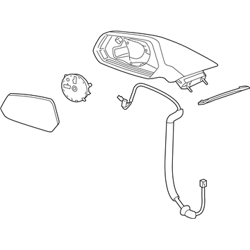 Chevy 92247464 Mirror Assembly