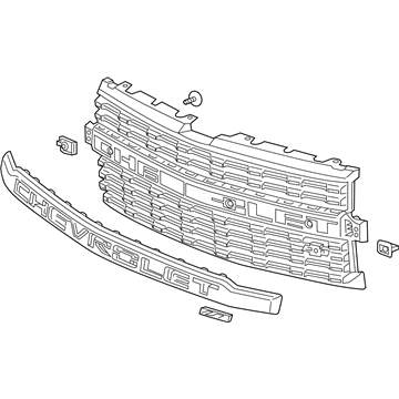 Chevy 84401165 Grille